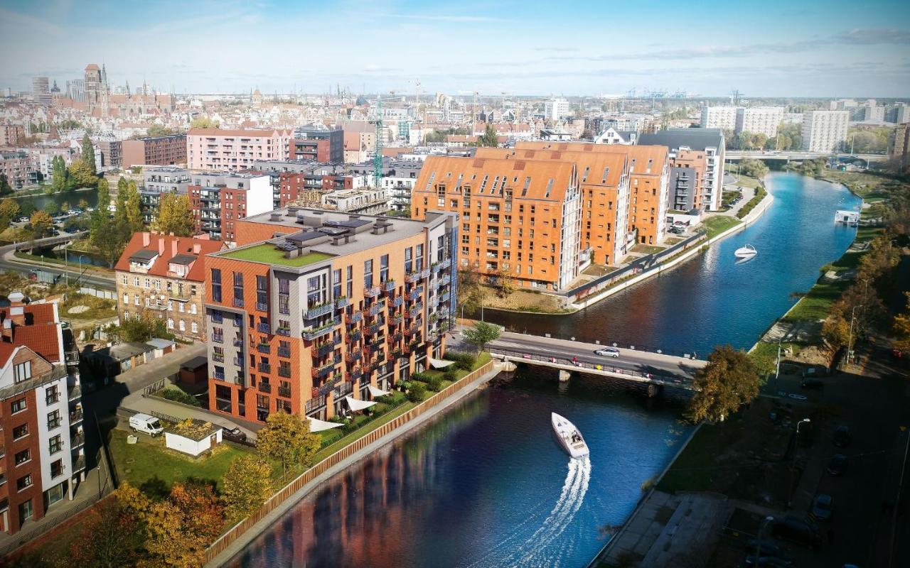 Dwie Motlawy Apartments Old Town Gdańsk Kültér fotó