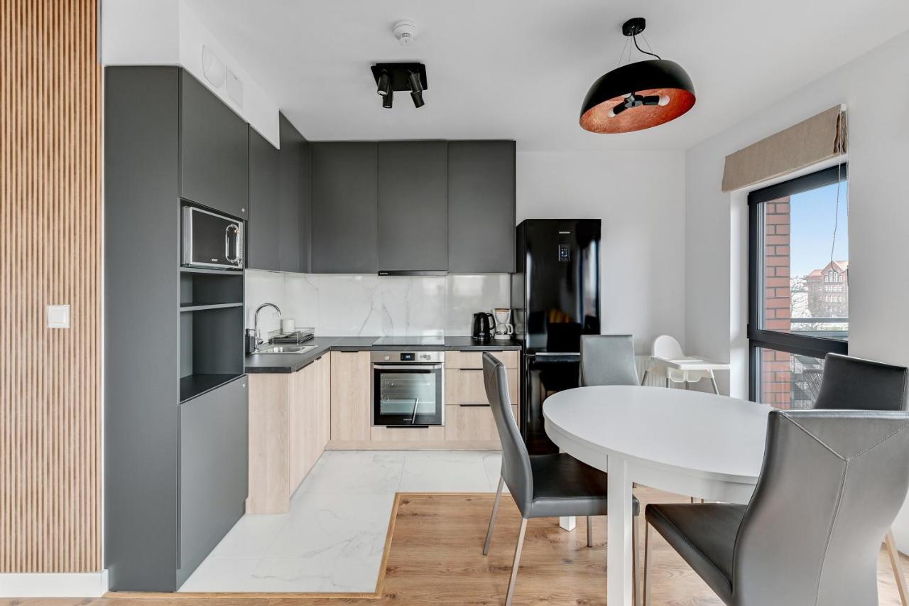 Dwie Motlawy Apartments Old Town Gdańsk Kültér fotó